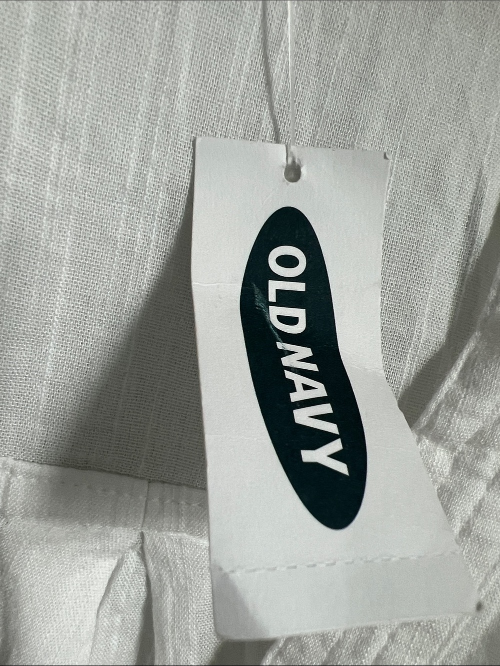 Old Navy | White Lightweight Henley Tunic #553045-00-1 NWT Medium - Picture 4 of 17